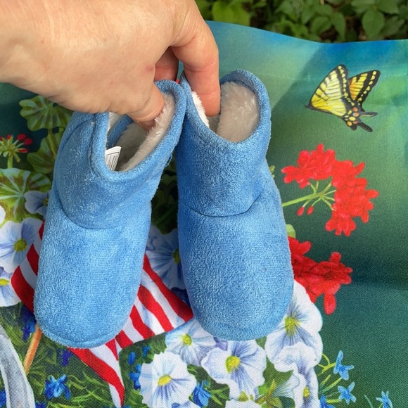 Lupilu Faux Blue Suede Fur Lined Boots 20-21 5-5.5 - Picture 8 of 12